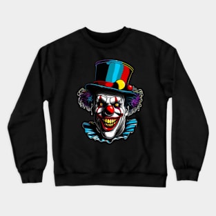 Creepy Clown Crewneck Sweatshirt